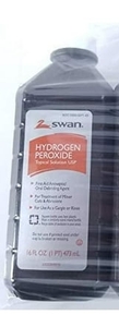 lot 65201 image: Hydrogen Peroxide Topical Solution USP 3%  16 Ounce Bottle