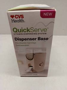 lot 65202 image: FACTORY SEALED - CVS QuickServe Vitamin Dispenser Base