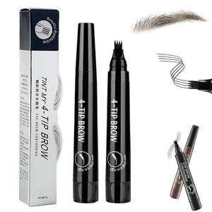 lot 65242 image: FACTORY SEALED - Lightsbetter Waterproof Brow Pen, Tint My 4 Tip Brow Waterproof, 4 Tipped Precise Brow Pen, Microblading Eyebrow Pen 4 Fork Tip Tattoo Pencil (4#)