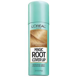 lot 65243 image: FACTORY SEALED - LOreal Paris Magic Root Cover Up - Light to Medium Blonde - 2.0oz