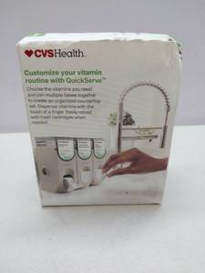 lot 65317 image: FACTORY SEALED - CVS Health QuickServe Vitamin Dispenser System
