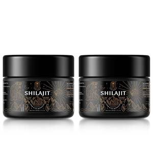 lot 65324 image: FACTORY SEALED - ALTAY MUMMIYO Shilajit Resin with Fulvic Acid & Trace Minerals, Original Siberian Shilajit Pure with 85 Humic Acid Supplement for Energy & Immune System - 100 Serving  50g (2 Pack), Gel