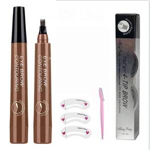 lot 65345 image: FACTORY SEALED - Professional Eyebrow Pencil, Waterproof, Easy and Easy to Shape Eyebrows, Long Lasting, Eyebrow Pencil (dark brown suit)