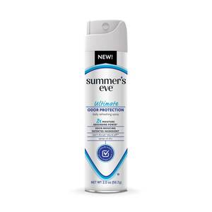 lot 65347 image: APPEARS NEW - Summers Eve Ultimate Odor Control Daily Feminine Spray with Talc-Free, Odor-Reducing and Moisture-Absorbing Formula, 2 Oz