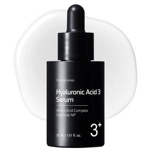 lot 65361 image: APPEARS NEW - TOSOWOONG Hyaluronic Acid 3% Serum, 30,030ppm Sodium Hyaluronic Acid, Hydration, Moisture Boosting Facial Serum for Fine Lines & Wrinkles, Plump & Repair Dry Skin, Korean Skin Care, 30ml, 1.01 fl.oz.