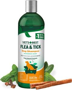lot 65382 image: FACTORY SEALED - Vet��s Best Flea and Tick Shampoo for Dogs  Advanced Strength Plant-Based Formula for Flea Treatment and Prevention, Natural Flea Bath and Tick Control, Vet Recommended, Made in USA, 12 oz