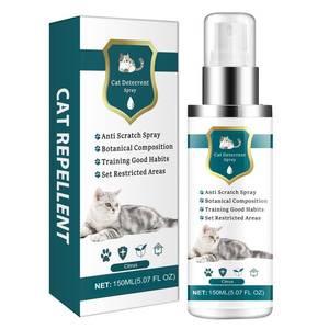 lot 65388 image: Advanced Cat Deterrent Spray, Natural Formula Cat Repellent Indoor and Outdoor, Strengthened Cat Scratch Deterrent for Furniture, Sofas, Rugs, Curtain Protection, Stop Cats from Urinating (Green, M)