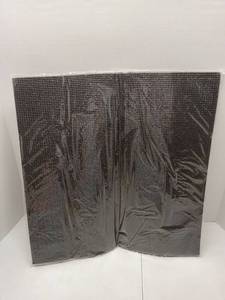 lot 65434 image: FACTORY SEALED - Black CabinetShelf Liner, 17 34 � 17 58