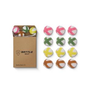 lot 65480 image: APPEARS NEW - Battle Golf Battle Balls (12 Pack)
