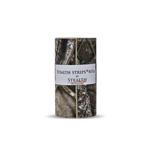 lot 65487 image: APPEARS NEW - Stealth Strips Camo Silencing Tape  Self Adhesive Silencing Fabric  Great for Quieting All of Your Metal Hunting Gear and Accessories (Realtree APX, 4 Wide)