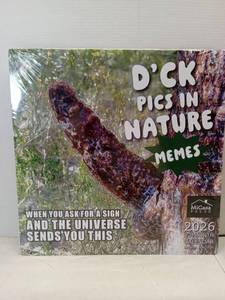 lot 65415 image: FACTORY SEALED - 2026 Nature Meme Calendar - 12 Month Calendar