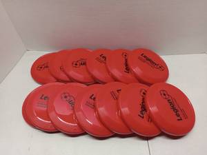 lot 65430 image: Red Legion British ColumbiaYukon Command Flying Discs 5 Diameter, Set of 13