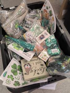 APPEARS NEW - St. Patrick's Day Wholesale Decoration Lot  - Retail: $275
