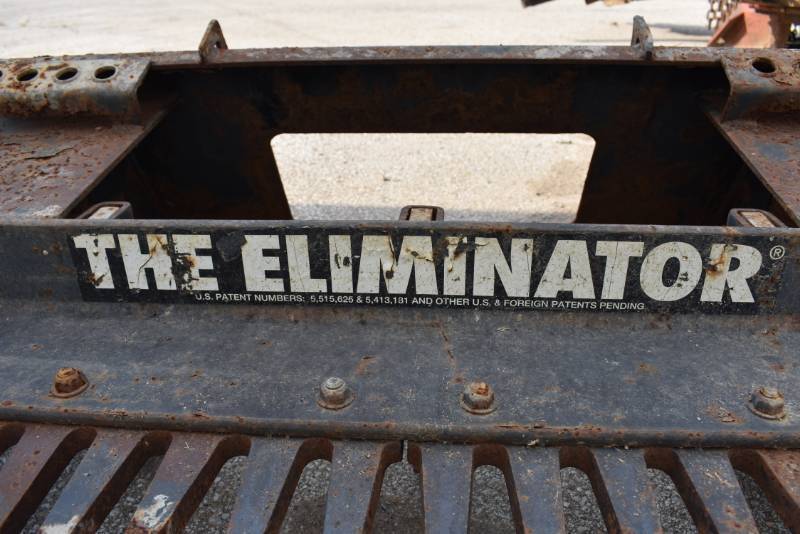 lot 1244 image: The Eliminator Scarifier Skid Loader Rake