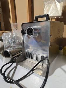 lot 18446 image: LEM Electric Meat Grinder And Accessories  Model 22
