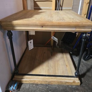 lot 18447 image: Crestview Collection Two-Tier Side Table