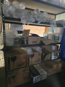 lot 18452 image: 5ft - Heavy Duty 5-Tier Commercial Storage Rack