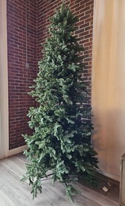 lot 19055 image: 9ft Pre-lit Artificial Christmas Tree
