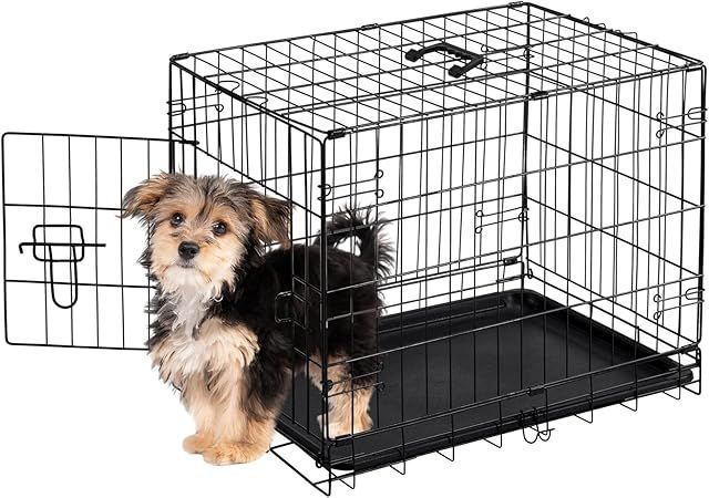lot 8623 image: 24 in. Metal Dog Kennel