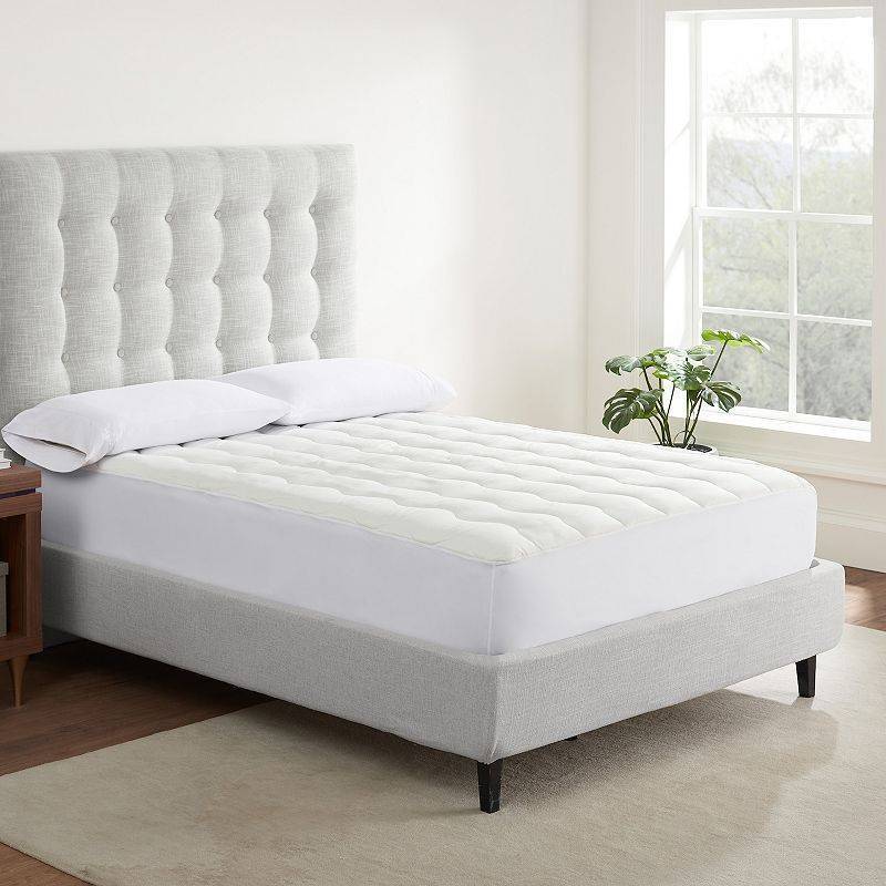 lot 8677 image: Serta Air Dry Extra Comfort Mattress Pad, Twin