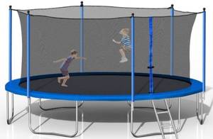 lot 14496 image: 14 Ft Trampoline MX317665AAC (See Details) - Retail $200