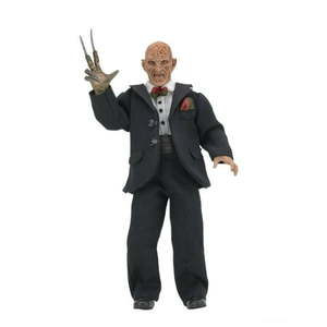 lot 14529 image: Nightmare on Elm Street Part 3  Clothed Action Figure - Tuxedo Freddy - NECA