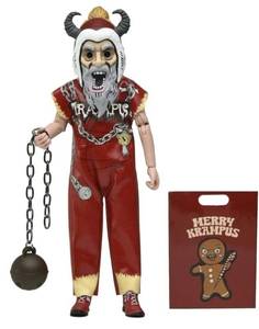 lot 14532 image: NECA Krampus Ben Cooper Krampus Clothed Action Figure with Trick-or-Treat Bag and Bell (5.5)