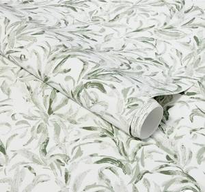 lot 16157 image: Branch Olive Green Peel and Stick Wallpaper- Threshold designed with Studio McGee