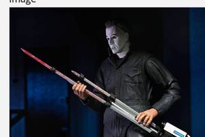 lot 16170 image: Halloween Resurrection - 7in.  Scale Action Figure - Ultimate Michael Myers