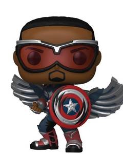 lot 16173 image: FunkoFunko POP Marvel Captain America Retro Comic Deco Figure