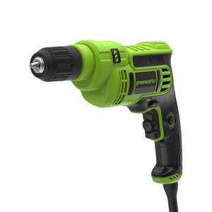 lot 21555 image: Greenworks 6.5 Amp 38 Keyless Corded Drill