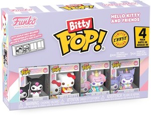 lot 21559 image: Funko Bitty POP Sanrio Kuromi Figures - 4pk