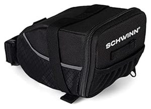 lot 23127 image: Schwinn Bike Seat Pack - Black, 2 Count