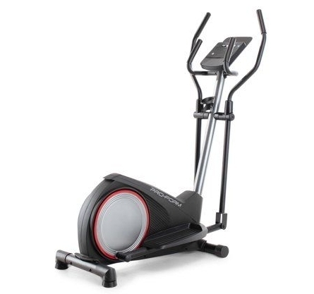 lot 1296 image: ProForm Sport E2.0 Rear Drive Smart Elliptical  Compatible with IFIT Personal Training - Retail $296