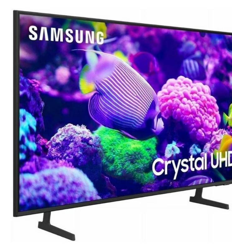 lot 4371 image: Samsung DU7200 85 in in 4K UHD Smart TV (BROKEN SCREEN) - Retail $1,202