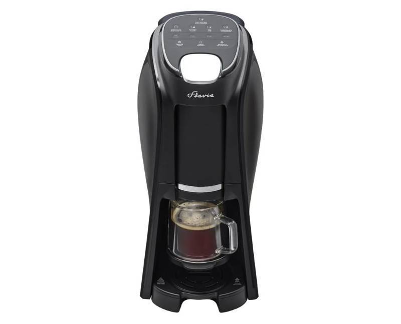 lot 14300 image: Flavia Aroma Brewer - Coffee Machine, Makes Coffee, Lattes, Tea, and other Hot or Iced Beverages with Single-Serve Freshpacks, Multiple Brew Sizes, Black