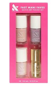 lot 1330 image: Eos Cashmere Body Mist - Vanilla Cashmere - 6 Fl Oz  Olive & June Quick Dry Nail Polish Set - 4ct -
