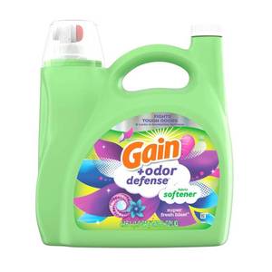 lot 1340 image: Ultra Gain  Odor Defense Fabric Softener  Super Fresh Blast 140 oz. (190 Loads)