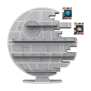 lot 14670 image: FUNKO Bitty POP Display Star Wars Death Star  Includes Two Bitty POPs  Darth Vader  Emperor Palpatine