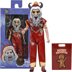lot 14701 image: NECA Ben Cooper Costume Kids Series 4 Krampus Clothed Action Figure 5.5 In