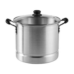 lot 14707 image: IMUSA 32qt Aluminum Steamer with Glass Lid - Retail $60