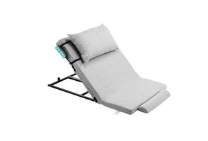 lot 21685 image: VEVOR Electric Lifting Backrest for Bed, 300 lbs Capacity, 4-68° Adjustable Lifting Bed Backrest, with Headrest & Legrest,Machine Washable for Cleaning,Fit Pregnant Women Elderly Patient Handicapped - Retail $188
