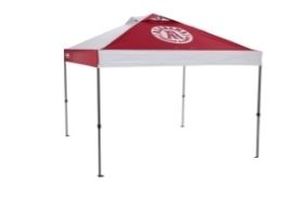 lot 21695 image: Academy Sports  Outdoors One Push 10 Ft X 10 Ft Alabama Straight Leg Canopy - Retail $130