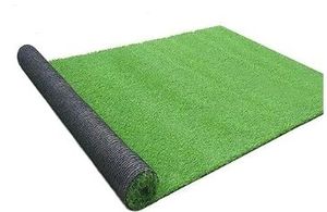 lot 21713 image: Artificial Grass Mats Lawn Carpet Customized Sizes, Synthetic Rug Indoor Outdoor Landscape, Fake Faux Turf for Decor 2FTX14FT -
