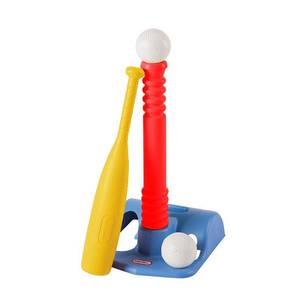 lot 14729 image: Little Tikes Toy Sports T-Ball Set (Missing Balls(- Red