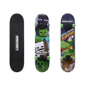 lot 14732 image: Minecraft  Standard Skateboard - Green