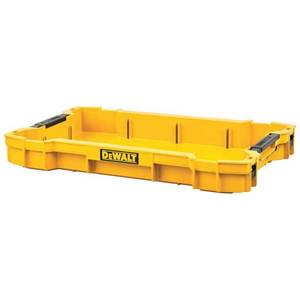 lot 21787 image: Pack of 5 ,DEWALT Tool Tray   Plastic   Yellow - Retail $110