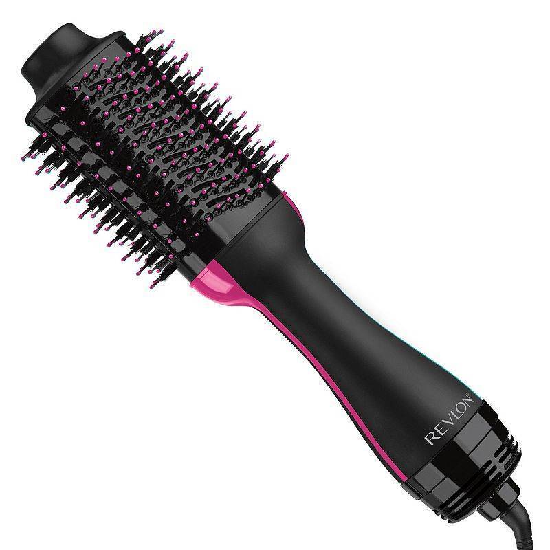 lot 14413 image: Revlon One-Step Volumizer Hair Dryer and Hot Air Brush - Blac