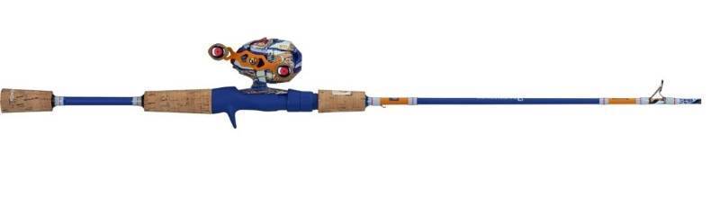 lot 14426 image: Profishiency Krazy Rizz Rec 5 Ft 6 In MI Freshwater Spincast Rod And Reel Combo (Damaged)
