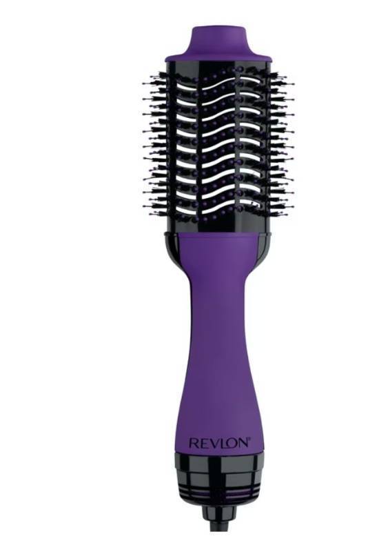 lot 16113 image: Revlon One-Step Volumizer and Hair Dryer Brush, Purple